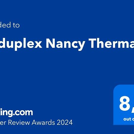 Le Duplex Nancy Thermal מראה חיצוני תמונה